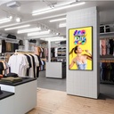 High Vibrance Android Advertising Display