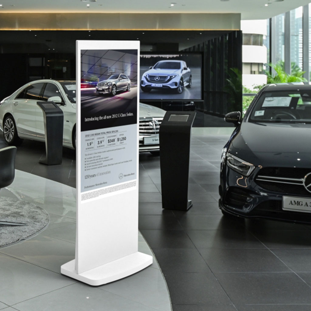 Android Freestanding Digital Poster