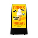 High brightness outdoor digitaal stoepbord