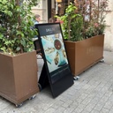 High brightness outdoor digitaal stoepbord