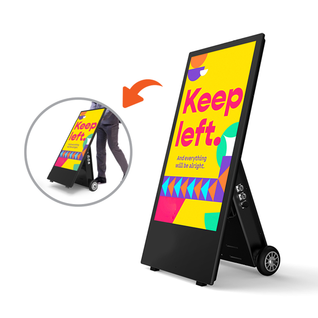 High Brightness Outdoor Digitaal Stoepbord